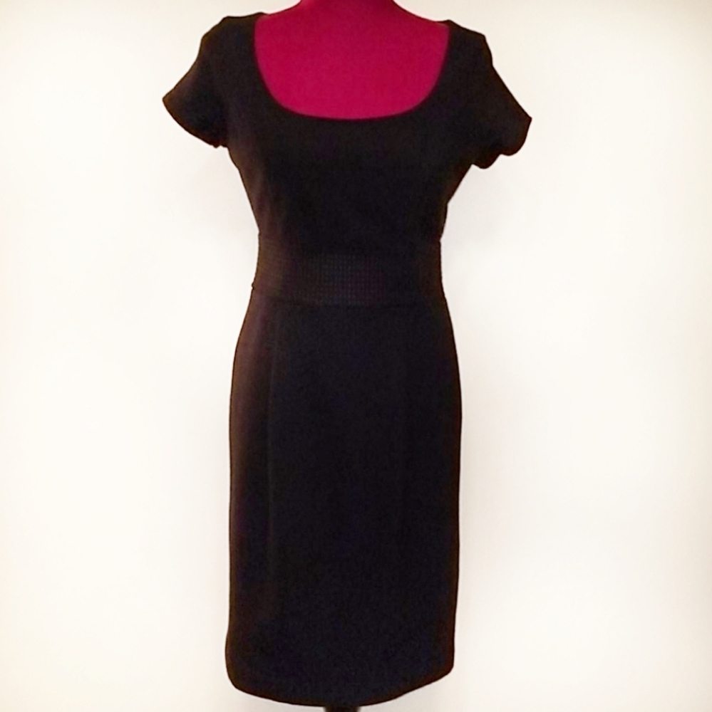 Banana Republic Black Wool Dress